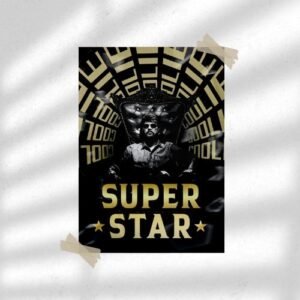 Coolie-Superstar Vibes | Movie Poster | Wall Poster