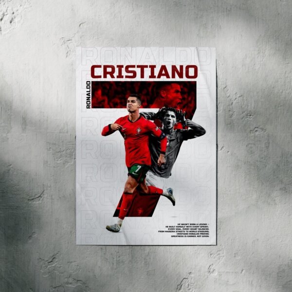 Ronaldo Legacy | Sports | A3 & A4 Size - Image 2