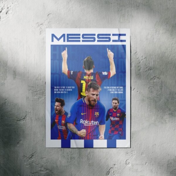 Lionel Messi | Sports | A3 & A4 Size - Image 2