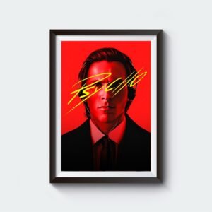 Christian Bale as the Psycho | Entertainment | A3 & A4 Size