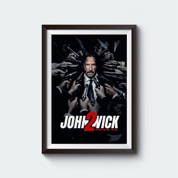 John Wick | Entertainment | A3 & A4 Size