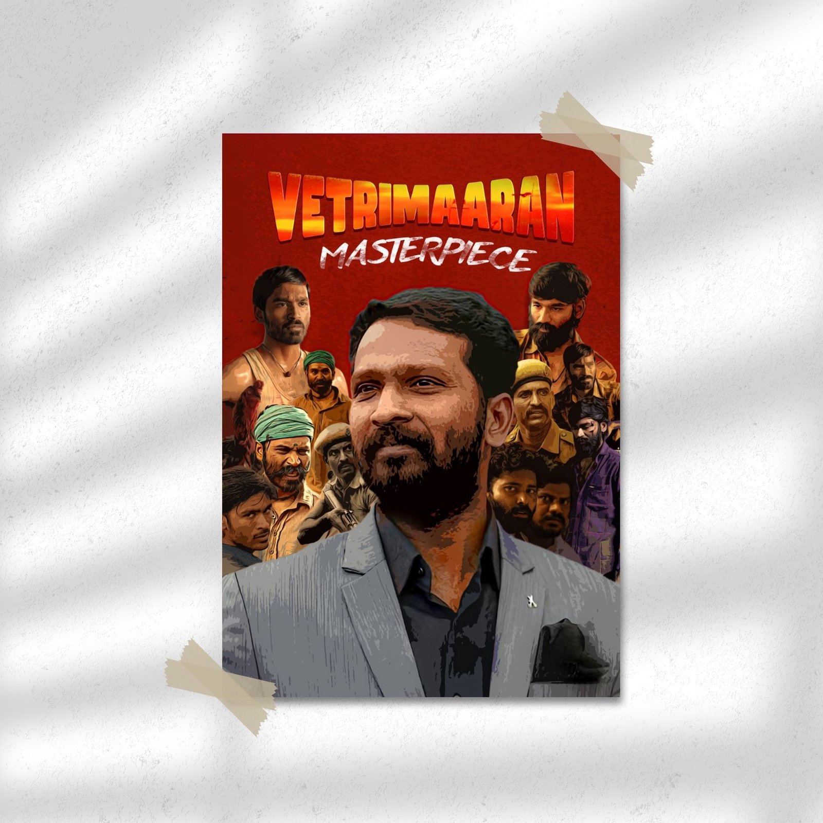 Vetri Maran | Entertainment Poster | Wall Poster