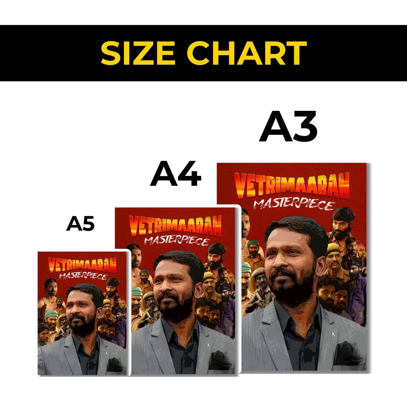 Vetri Maran | Entertainment Poster | Wall Poster - Image 3