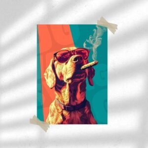 Smoky Dog | Entertainment Poster | Wall Poster