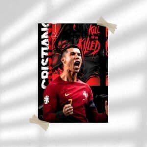 Cristiano Ronaldo | Sports Poster | Wall Poster