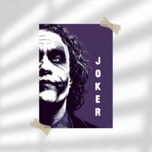 Heath Ledger - Joker | Entertainment Poster | Wall Poster
