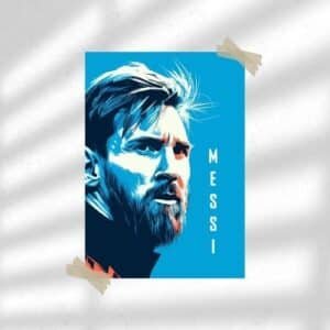 Messi | Sports Poster | Wall Poster