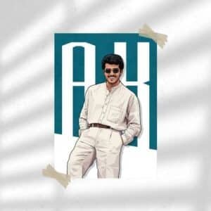 Vintage A K | Entertainment Poster | Wall Poster