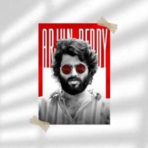 Arjun Reddy | Movie Poster | Wall Poster