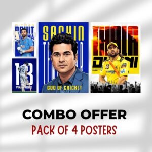 Indian Cricket Legend's Combo | Combo Posters | Wall Poster