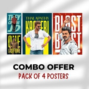 Thalapathy Blast Combo | Combo Posters | Wall Poster