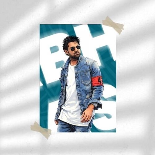 Rebel Star - Prabhas  | Entertainment Poster | Wall Poster