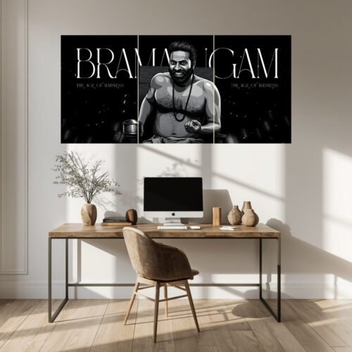 Bramayugam | 3-Piece Set | Split Wall Poster