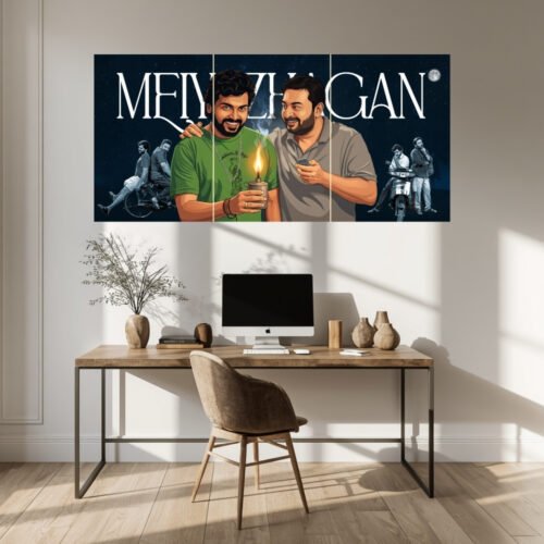 Meiyazhagan | 3-Piece Set | Split Wall Poster