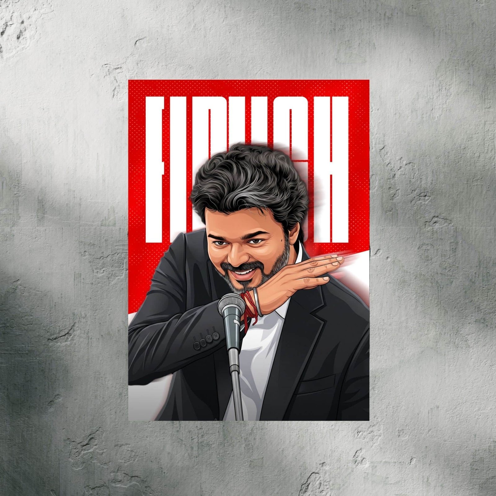 Finish - Gesture by Thalapathy | Entertainment Poster | Wall Poster - Image 2