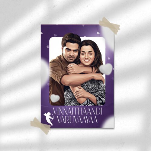 Vinnaithandi Varuvaya | Movie Poster | Wall Poster